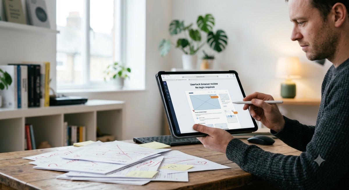 Client feedback without accounts: why a review link beats PDFs